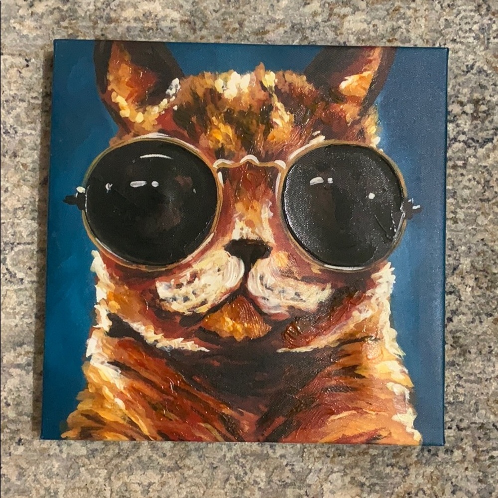 Cat on Canvas